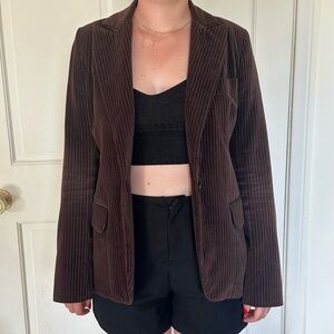 Paul & Joe Velvet Brown Jacket